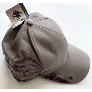 NWT Authentic Wildlife Series Dri-Duck Bass Embroidered Fishing Hat